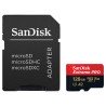 SanDisk Extreme Pro microSDXC UHS-I U3 128 Go + Adaptateur SD