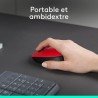 Logitech M171 Wireless Mouse Rouge