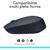 Logitech M170 Wireless Mouse Gris