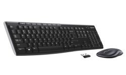 Logitech Wireless Desktop MK270 Noir