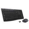 Logitech Wireless Desktop MK270 Noir