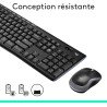 Logitech Wireless Desktop MK270 Noir