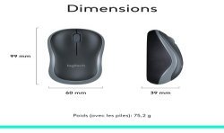 Logitech Wireless Desktop MK270 Noir
