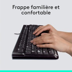 Logitech K120 Clavier USB Noir