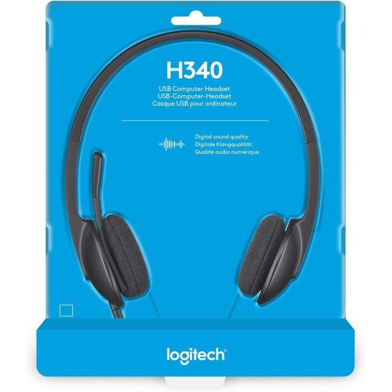 Logitech Casque Micro USB H340