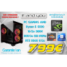 PC GAMING AMD - Ryzen 5 5500 - 16 Go DDR4 - SSD 500 Go - RTX 5060 8Go