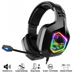 Spirit of Gamer Elite H50 RGB Black Edition