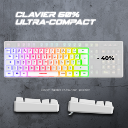 Spirit of Gamer Pro K2 (Blanc)