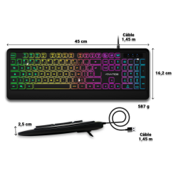 Advance GTA 220 USB Noir