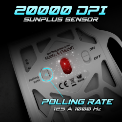 Spirit of Gamer Elite M60 (Blanc)